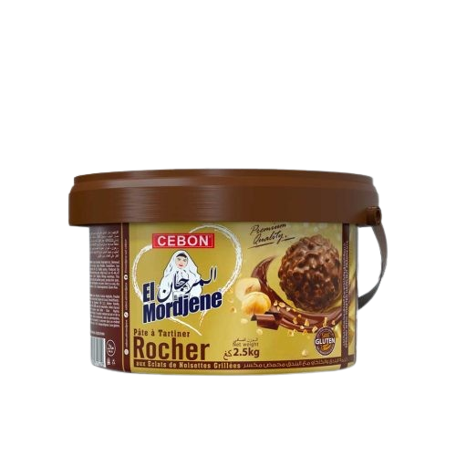 El Mordjene Pâte à tartiner Rocher 2.5KG