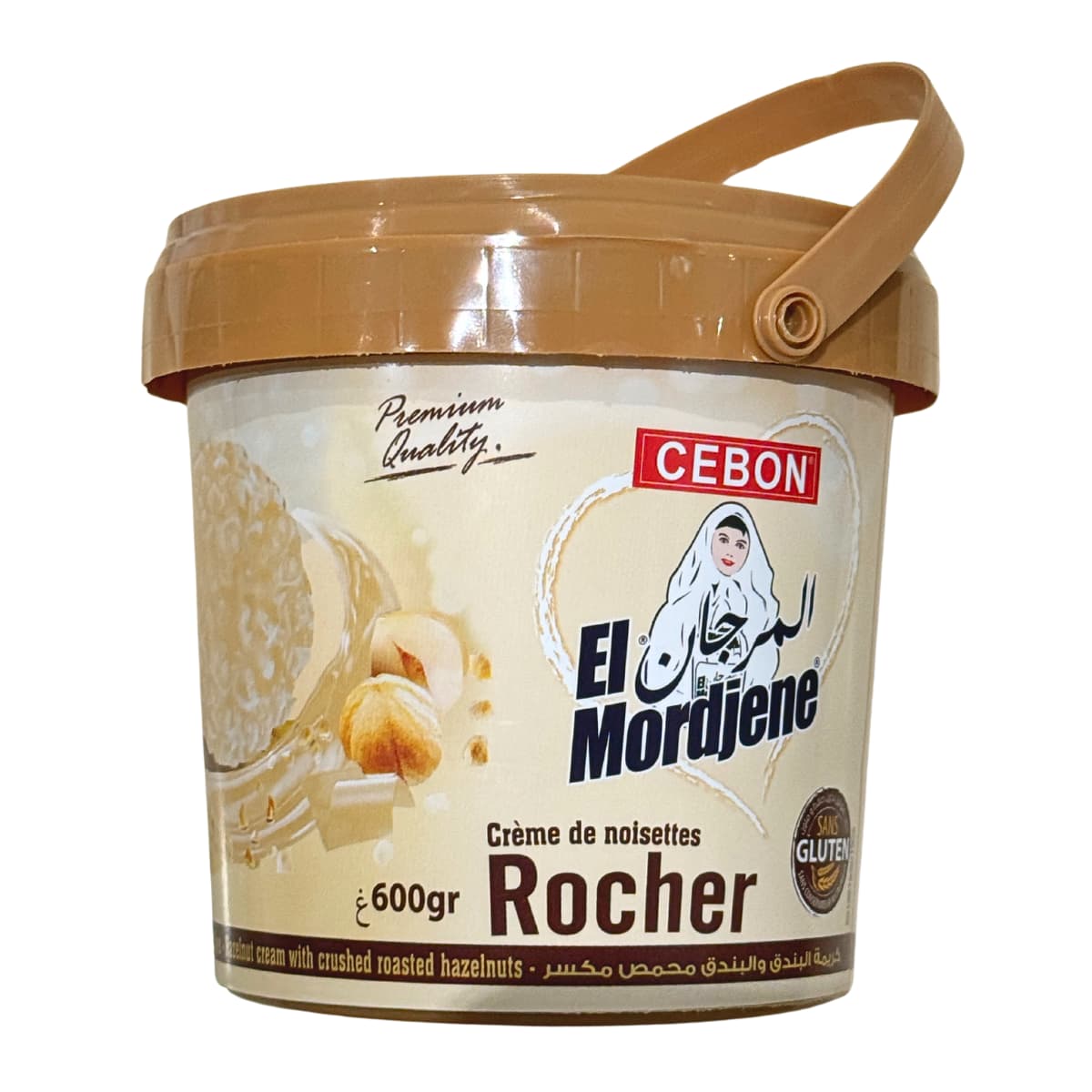 El Mordjene Pâte à tartiner Rocher Blanc 600g